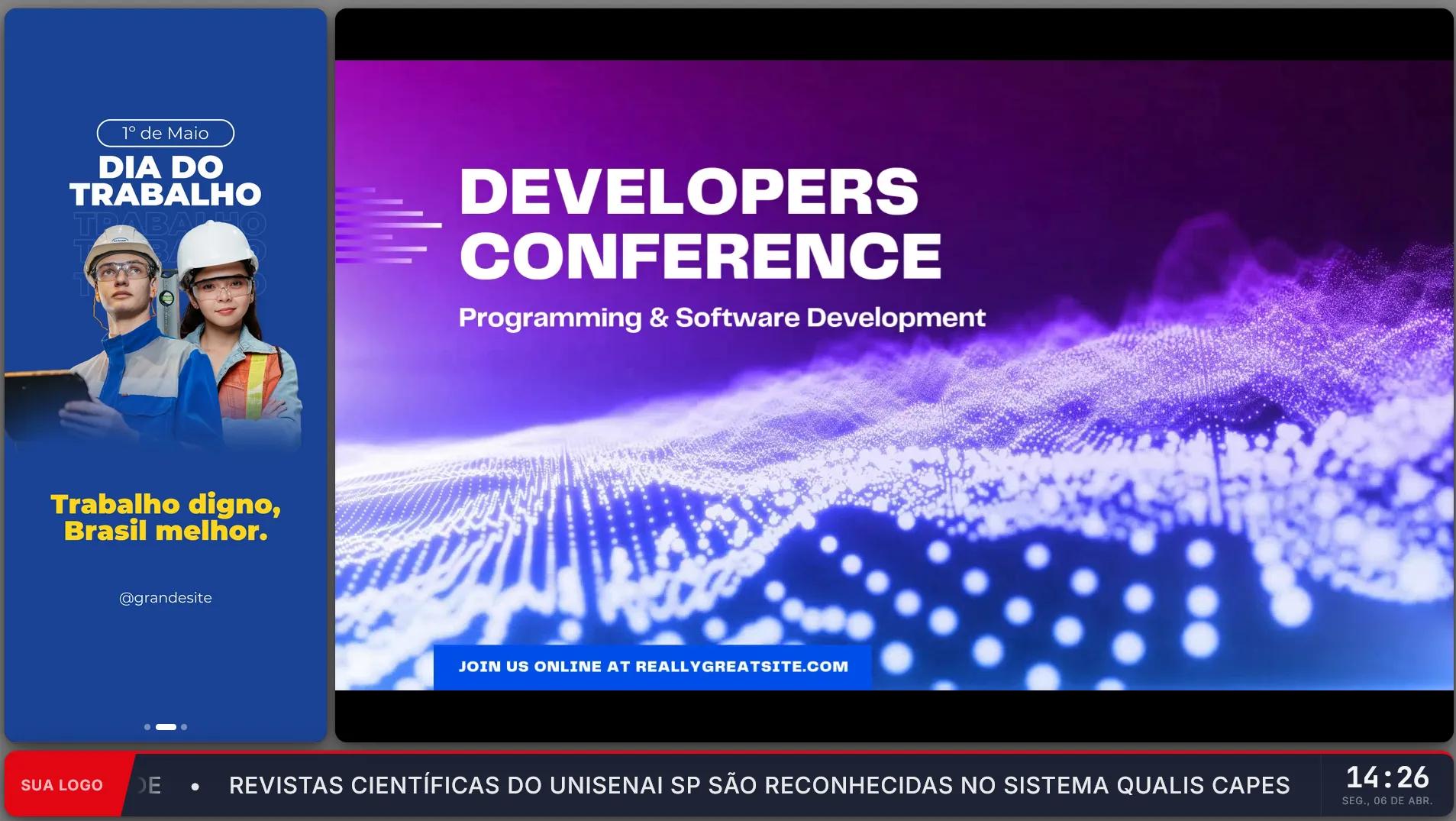 SignFlow - Sistema de Midia Indoor